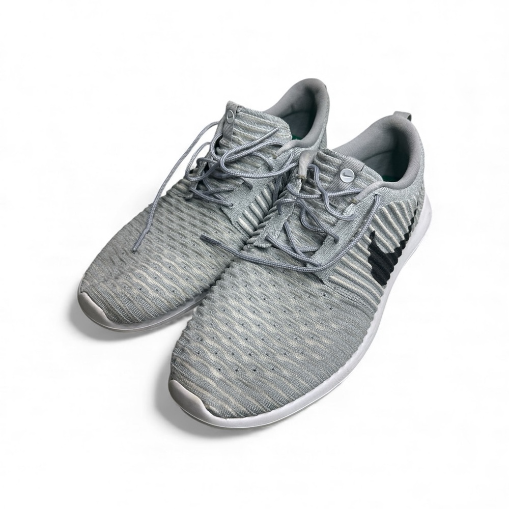Nike Gray and Green Sneakers
